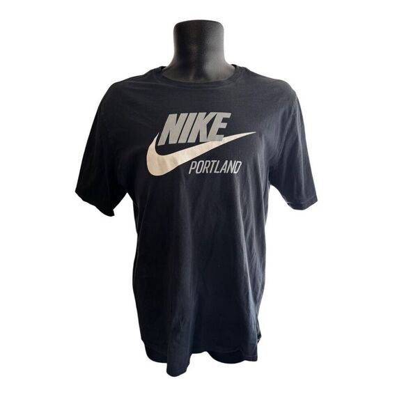 Nike Men’s Size XL Portland T-Shirt Black - Picture 1 of 2